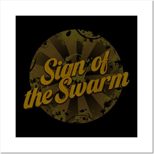 sign of the swarm Posters and Art